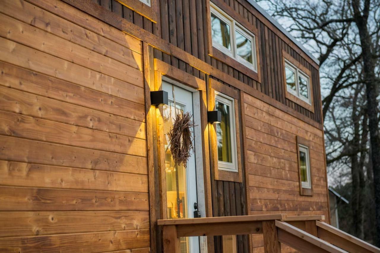 فيلا Montana Escape Elegant Tiny House In Waco Near Magnolia المظهر الخارجي الصورة